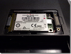 Adding HSPDA/WWAN to a Netbook