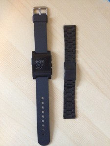 Adding a New Strap to a Pebble Watch