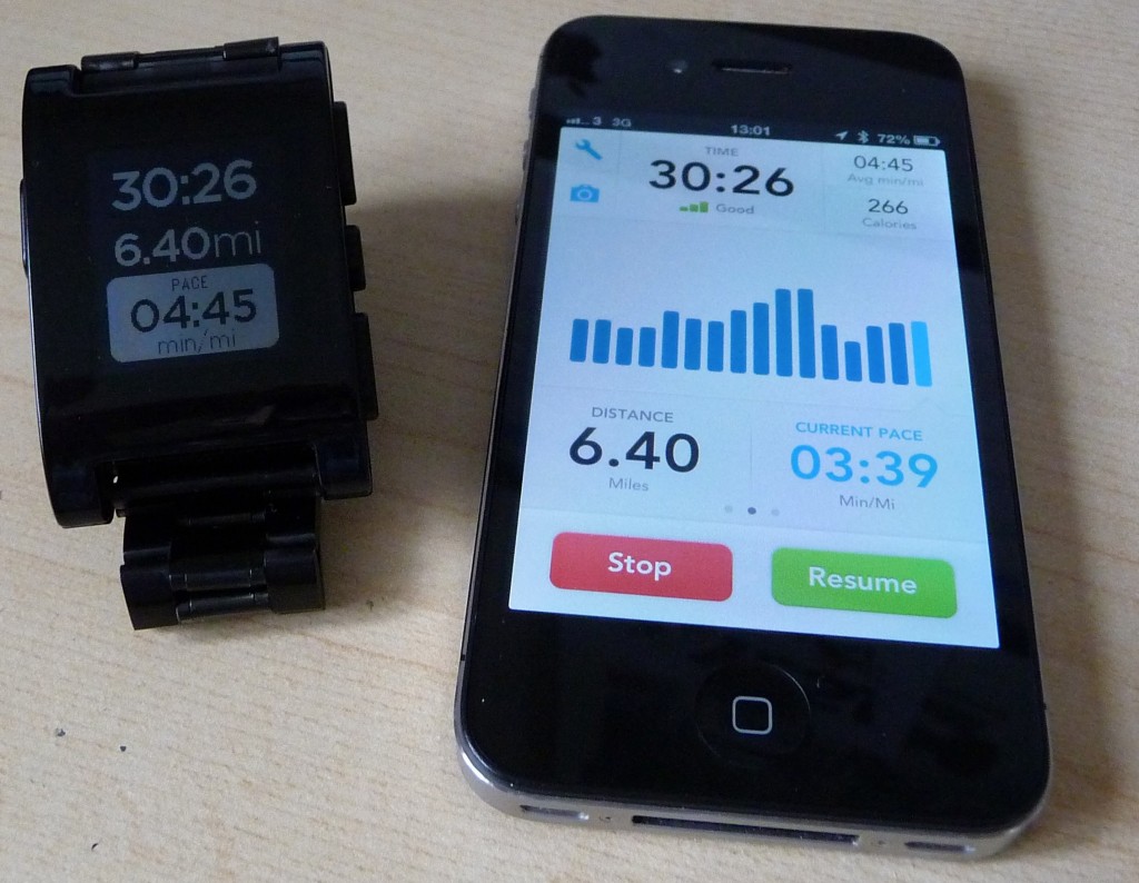 RunKeeper for Pebble