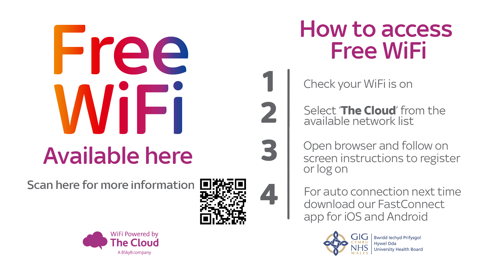 The Cloud Free WiFi splash